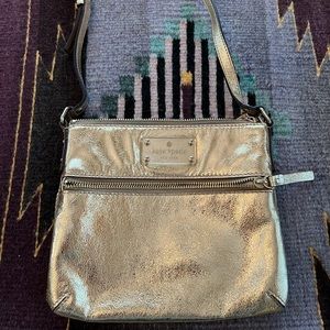 Kate Spade Gold crossbody bag